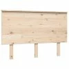 VidaXL Tête de lit 124x6x82,5 cm Bois massif de pin 1 VidaXL Tête de lit 124x6x82,5 cm Bois massif de pin -Têtes et pieds de lit Soldes image 2 819160