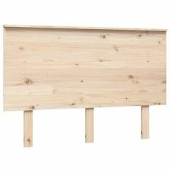 VidaXL Tête de lit 124x6x82,5 cm Bois massif de pin