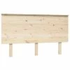 VidaXL Tête de lit 139x6x82,5 cm Bois massif de pin -Têtes et pieds de lit Soldes image 2 819165
