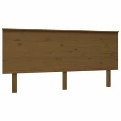 VidaXL Tête de lit Marron miel 164x6x82,5 cm Bois massif de pin