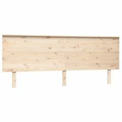 VidaXL Tête de lit 204x6x82,5 cm Bois massif de pin
