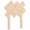 VidaXL Tête de lit 72,5x3x81 cm Bois massif de pin 2 VidaXL Tête de lit 72,5x3x81 cm Bois massif de pin -Têtes et pieds de lit Soldes image 2 819195