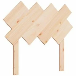 VidaXL Tête de lit 92x3x81 cm Bois massif de pin