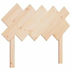 VidaXL Tête de lit 104x3x80,5 cm Bois massif de pin