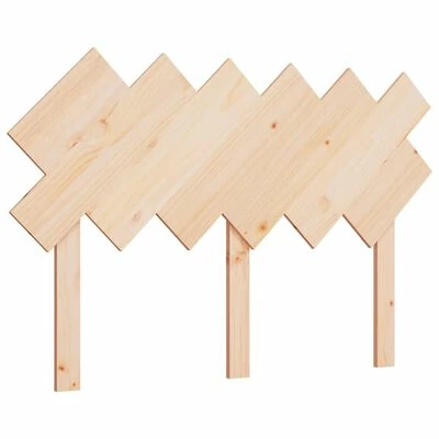 VidaXL Tête de lit 122,5x3x80,5 cm Bois massif de pin 3 VidaXL Tête de lit 122,5x3x80,5 cm Bois massif de pin