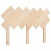VidaXL Tête de lit 132x3x81 cm Bois massif de pin 2 VidaXL Tête de lit 132x3x81 cm Bois massif de pin -Têtes et pieds de lit Soldes image 2 819215