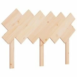 VidaXL Tête de lit 132x3x81 cm Bois massif de pin