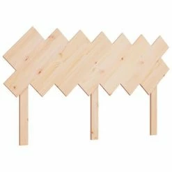 VidaXL Tête de lit 151,5x3x81 cm Bois massif de pin