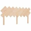VidaXL Tête de lit 159,5x3x80,5 cm Bois massif de pin -Têtes et pieds de lit Soldes image 2 819230