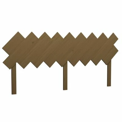 VidaXL Tête de lit Marron miel 178x3x80,5 cm Bois massif de pin 3 VidaXL Tête de lit Marron miel 178x3x80,5 cm Bois massif de pin