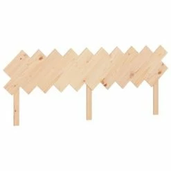 VidaXL Tête de lit 196x3x80,5 cm Bois massif de pin