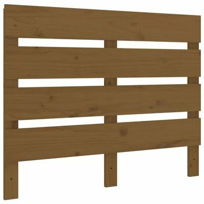 VidaXL Tête de lit Marron miel 90x3x80 cm Bois massif de pin 3 VidaXL Tête de lit Marron miel 90x3x80 cm Bois massif de pin