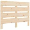 VidaXL Tête de lit 100x3x80 cm Bois massif de pin -Têtes et pieds de lit Soldes image 2 821332