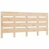 VidaXL Tête de lit 140x3x80 cm Bois massif de pin -Têtes et pieds de lit Soldes image 2 821342
