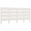VidaXL Tête de lit Blanc 160x3x80 cm Bois massif de pin 1 VidaXL Tête de lit Blanc 160x3x80 cm Bois massif de pin -Têtes et pieds de lit Soldes image 2 821353