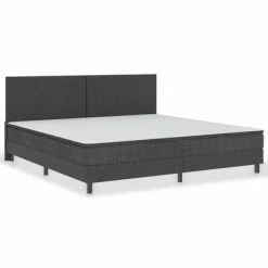 VidaXL Tête de lit Gris foncé Tissu 200x200 cm 10 VidaXL Tête de lit Gris foncé Tissu 200x200 cm -Têtes et pieds de lit Soldes image 3 287471