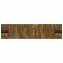 VidaXL Tête de lit avec armoires Chêne fumé Bois d'ingénierie -Têtes et pieds de lit Soldes image 3 3115769