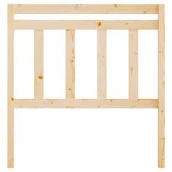 VidaXL Tête de lit 106x4x100 cm Bois massif de pin -Têtes et pieds de lit Soldes image 3 814079