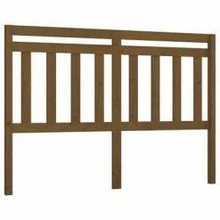VidaXL Tête de lit Marron miel 156x4x100 cm Bois massif de pin 9 VidaXL Tête de lit Marron miel 156x4x100 cm Bois massif de pin -Têtes et pieds de lit Soldes image 3 814102