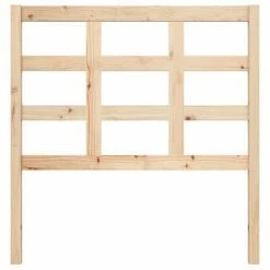 VidaXL Tête de lit 95,5x4x100 cm Bois massif de pin -Têtes et pieds de lit Soldes image 3 817870