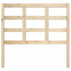 VidaXL Tête de lit 105,5x4x100 cm Bois massif de pin -Têtes et pieds de lit Soldes image 3 817875