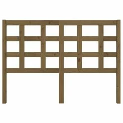 VidaXL Tête de lit Marron miel 140,5x4x100 cm Bois massif de pin 10 VidaXL Tête de lit Marron miel 140,5x4x100 cm Bois massif de pin -Têtes et pieds de lit Soldes image 3 817888