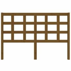 VidaXL Tête de lit Marron miel 145,5x4x100 cm Bois massif de pin 10 VidaXL Tête de lit Marron miel 145,5x4x100 cm Bois massif de pin -Têtes et pieds de lit Soldes image 3 817893