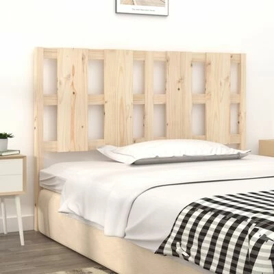 VidaXL Tête de lit 125,5x4x100 cm Bois massif de pin 5 VidaXL Tête de lit 125,5x4x100 cm Bois massif de pin – Image 3