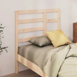 VidaXL Tête de lit 81x4x104 cm Bois massif de pin -Têtes et pieds de lit Soldes image 3 818115
