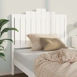 VidaXL Tête de lit Blanc 106x4x110 cm Bois massif de pin 10 VidaXL Tête de lit Blanc 106x4x110 cm Bois massif de pin -Têtes et pieds de lit Soldes image 3 818456