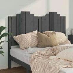 VidaXL Tête de lit Gris 141x4x110 cm Bois massif de pin 10 VidaXL Tête de lit Gris 141x4x110 cm Bois massif de pin -Têtes et pieds de lit Soldes image 3 818467