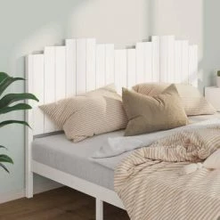 VidaXL Tête de lit Blanc 186x4x110 cm Bois massif de pin 10 VidaXL Tête de lit Blanc 186x4x110 cm Bois massif de pin -Têtes et pieds de lit Soldes image 3 818486