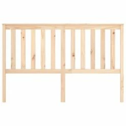 VidaXL Tête de lit 156x6x101 cm Bois massif de pin -Têtes et pieds de lit Soldes image 3 818525