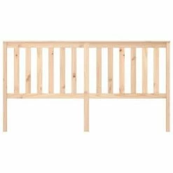 VidaXL Tête de lit 186x6x101 cm Bois massif de pin -Têtes et pieds de lit Soldes image 3 818535