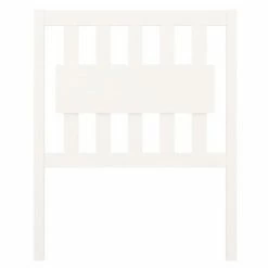 VidaXL Tête de lit Blanc 80,5x4x100 cm Bois massif de pin 10 VidaXL Tête de lit Blanc 80,5x4x100 cm Bois massif de pin -Têtes et pieds de lit Soldes image 3 818546