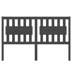 VidaXL Tête de lit Gris 165,5x4x100 cm Bois massif de pin 10 VidaXL Tête de lit Gris 165,5x4x100 cm Bois massif de pin -Têtes et pieds de lit Soldes image 3 818582