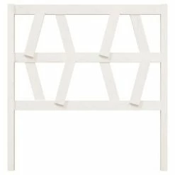 VidaXL Tête de lit Blanc 96x4x100 cm Bois massif de pin 10 VidaXL Tête de lit Blanc 96x4x100 cm Bois massif de pin -Têtes et pieds de lit Soldes image 3 818601