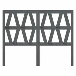VidaXL Tête de lit Gris 141x4x100 cm Bois massif de pin 10 VidaXL Tête de lit Gris 141x4x100 cm Bois massif de pin -Têtes et pieds de lit Soldes image 3 818617
