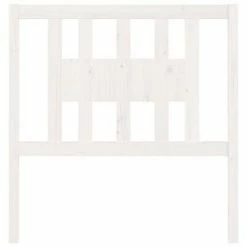 VidaXL Tête de lit Blanc 106x4x100 cm Bois massif de pin 10 VidaXL Tête de lit Blanc 106x4x100 cm Bois massif de pin -Têtes et pieds de lit Soldes image 3 818656