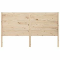 VidaXL Tête de lit 141x4x100 cm Bois massif de pin -Têtes et pieds de lit Soldes image 3 818715