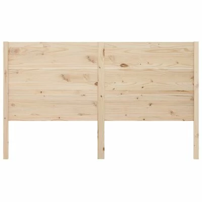 VidaXL Tête de lit 146x4x100 cm Bois massif de pin 5 VidaXL Tête de lit 146x4x100 cm Bois massif de pin – Image 3