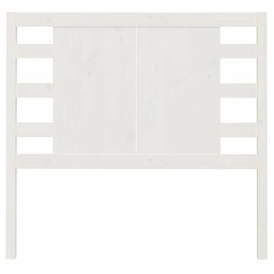 VidaXL Tête de lit Blanc 96x4x100 cm Bois massif de pin 5 VidaXL Tête de lit Blanc 96x4x100 cm Bois massif de pin – Image 3