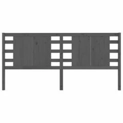 VidaXL Tête de lit Gris 126x4x100 cm Bois massif de pin 10 VidaXL Tête de lit Gris 126x4x100 cm Bois massif de pin -Têtes et pieds de lit Soldes image 3 818762