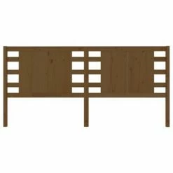 VidaXL Tête de lit Marron miel 156x4x100 cm Bois massif de pin 10 VidaXL Tête de lit Marron miel 156x4x100 cm Bois massif de pin -Têtes et pieds de lit Soldes image 3 818778