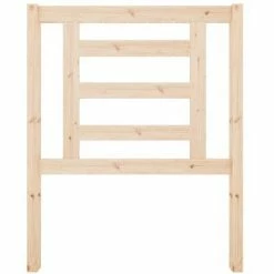 VidaXL Tête de lit 81x4x100 cm Bois massif de pin -Têtes et pieds de lit Soldes image 3 818795