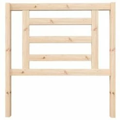 VidaXL Tête de lit 96x4x100 cm Bois massif de pin -Têtes et pieds de lit Soldes image 3 818800