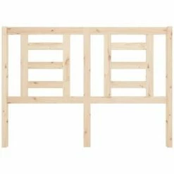 VidaXL Tête de lit 141x4x100 cm Bois massif de pin -Têtes et pieds de lit Soldes image 3 818815