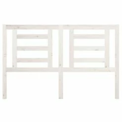 VidaXL Tête de lit Blanc 156x4x100 cm Bois de pin massif 10 VidaXL Tête de lit Blanc 156x4x100 cm Bois de pin massif -Têtes et pieds de lit Soldes image 3 818826