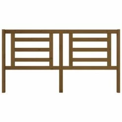 VidaXL Tête de lit Marron miel 186x4x100 cm Bois de pin massif 10 VidaXL Tête de lit Marron miel 186x4x100 cm Bois de pin massif -Têtes et pieds de lit Soldes image 3 818838