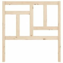 VidaXL Tête de lit 95,5x4x100 cm Bois massif de pin -Têtes et pieds de lit Soldes image 3 818950